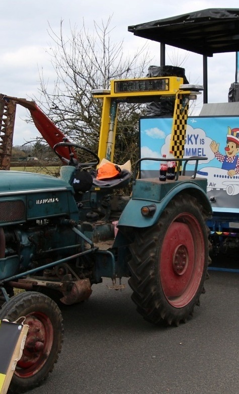 Traktorkauf für Umzugswagen