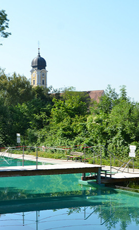 Sanierung Kinderplanschbecken Naturbad Tettenweis