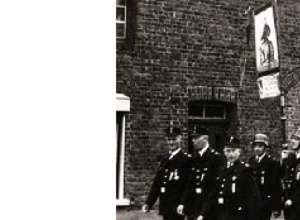 Restaurierung Standarte freiwillige Feuerwehr Kerken