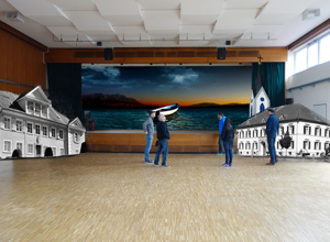 Show-Bühne für Musicalprojekt 