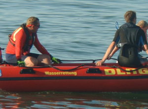 Ein Trailer für unser neues Motorrettungsboot
