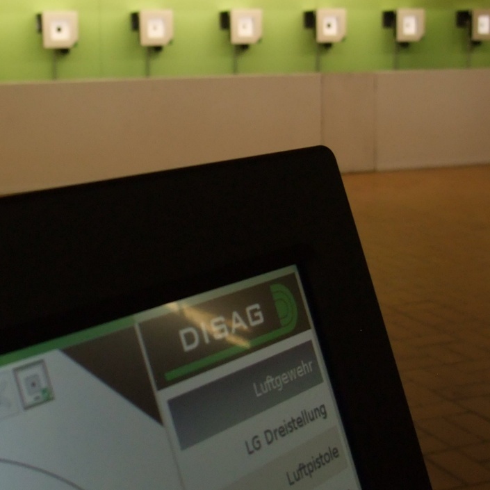 Elektronischer Schießstand für die Sportschützen