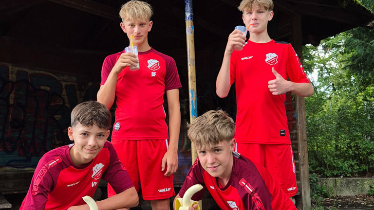 Kioskhäuschen für den FC Schwabing
