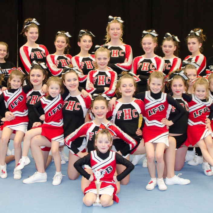 Einheitliche Outfits für unsere Cheerleader Teams