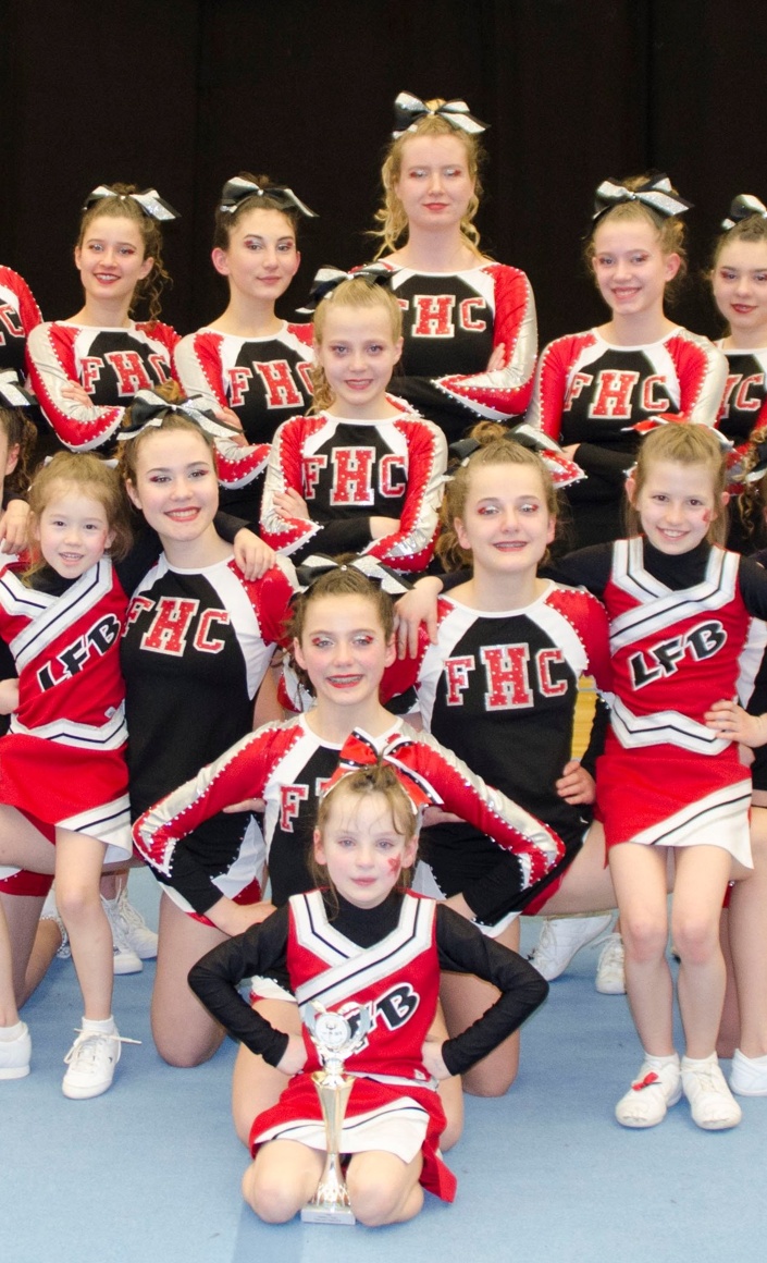 Einheitliche Outfits für unsere Cheerleader Teams