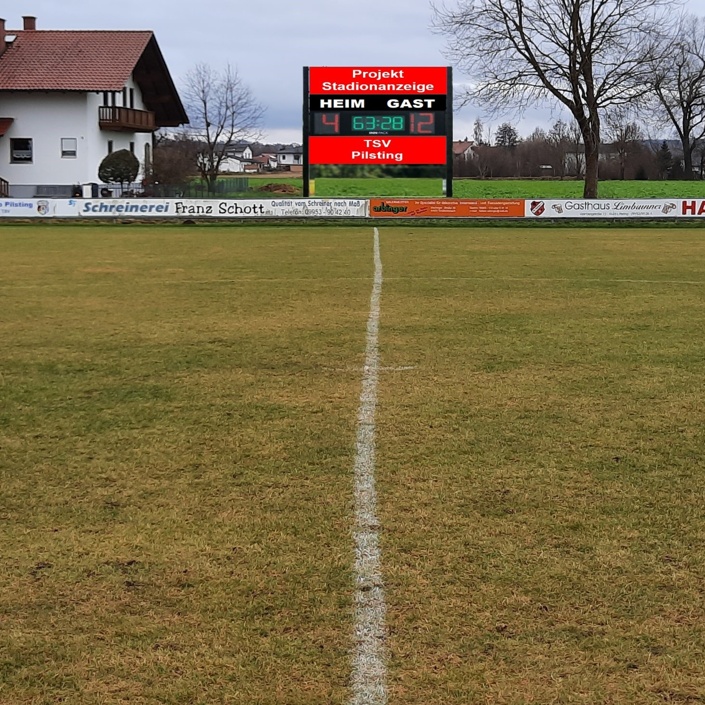 Stadionanzeige TSV Pilsting