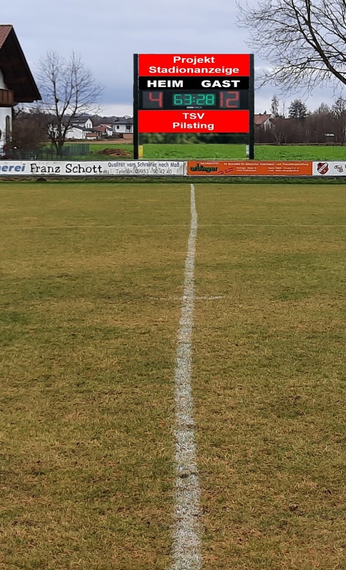 Stadionanzeige TSV Pilsting