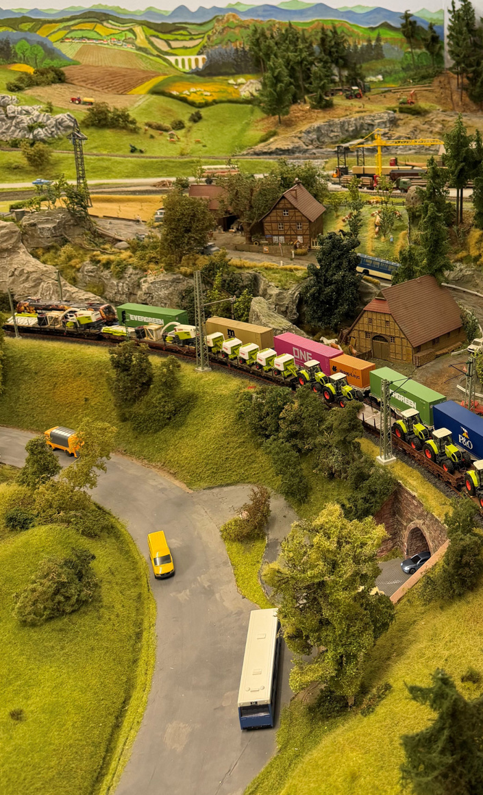 Blühende Landschaften für die Modellbahnfreunde Alsfeld