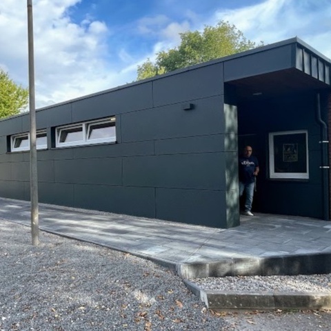 Renovierung der Toilettenanlage