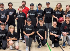 Pitching Maschine für die Bottrop Blackjacks Kids