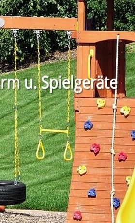 Outdoor-Spielgeräte fürs Kolpingheim