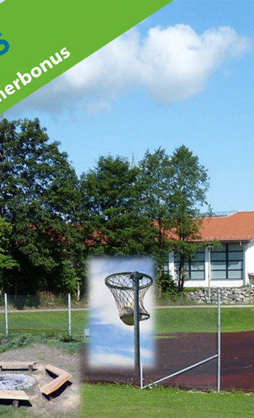 Grill- und Basketballplatz für die Jugend