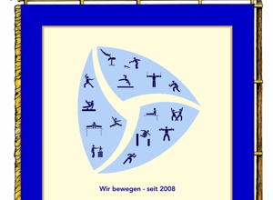Vereinsfahne des Ammersee-Sportvereins