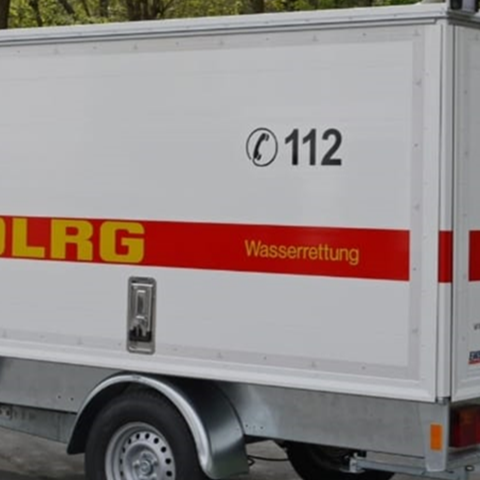 Der dringend benötigte Tauchanhänger der DLRG Diez e.V.