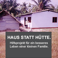 Haus statt Hütte
