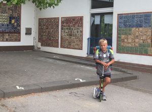 Rollerparkplatz für Odenthaler Grundschüler