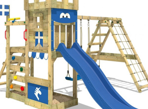 Wir bauen einen neuen Spielplatz