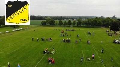 Neues Dach &amp;amp; Sitzgelegenheiten für den SV Asperden