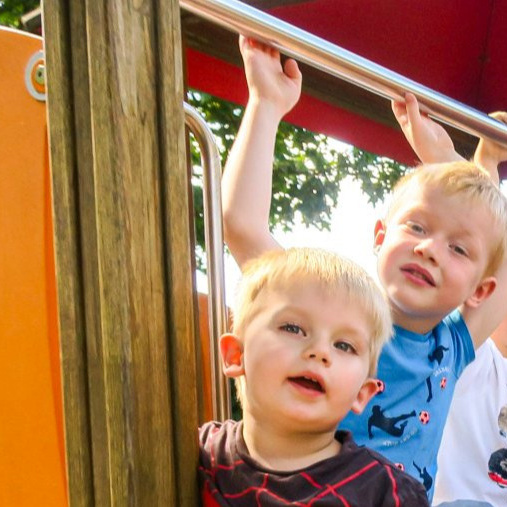 Klettergerüst für das Kinderland in Lotte