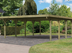 Pavillon im Kindergarten