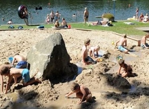 Renovierung des Kinderbeckens im Waldfreibad