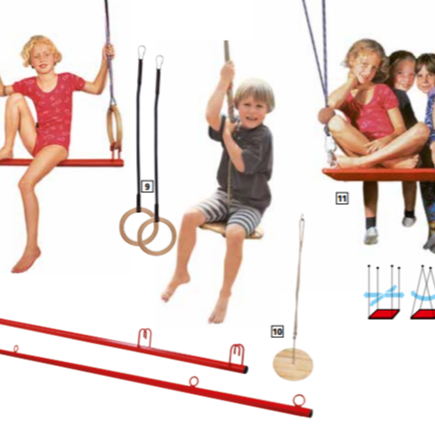 Multischaukelanlage für Kinder des TV Fürth