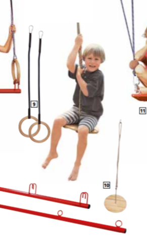 Multischaukelanlage für Kinder des TV Fürth