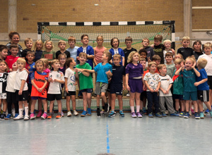 Trainigsausstattung für die Handballkinder