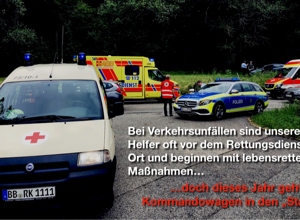Fahrzeug für die Retter aus der Nachbarschaft