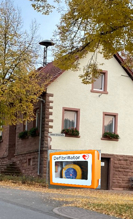 Anschaffung eines Defibrillators für Unterneudorf