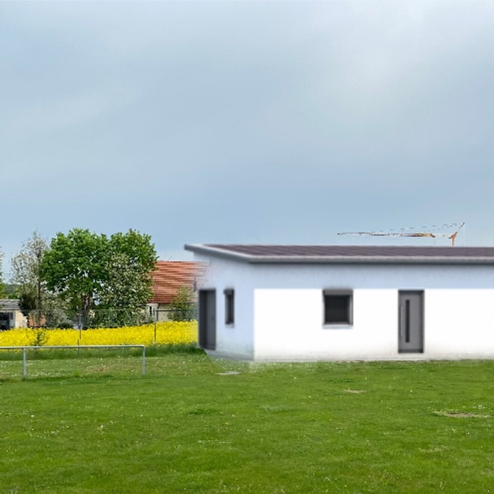 Neubau unserer Sportplatzhütte
