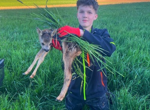Drohnentechnik für die Rehkitzrettung