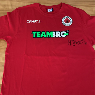 Shirt Dresdner SC mit Unterschrift Maja Storck