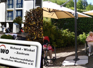 Sonnenschutz für das Richard-Winkel-Zentrum Maumke
