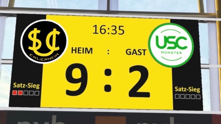 LED-Großbildschirm für die Vechtetalhalle in Emlichheim