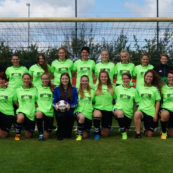 Neue Ausstattung für unsere Fußballdamen