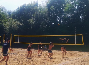 Beachvolleyballfeld