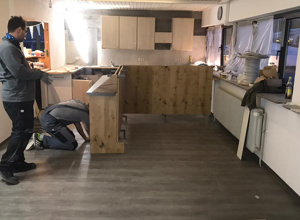 Renovierung unseres Vereinsheims