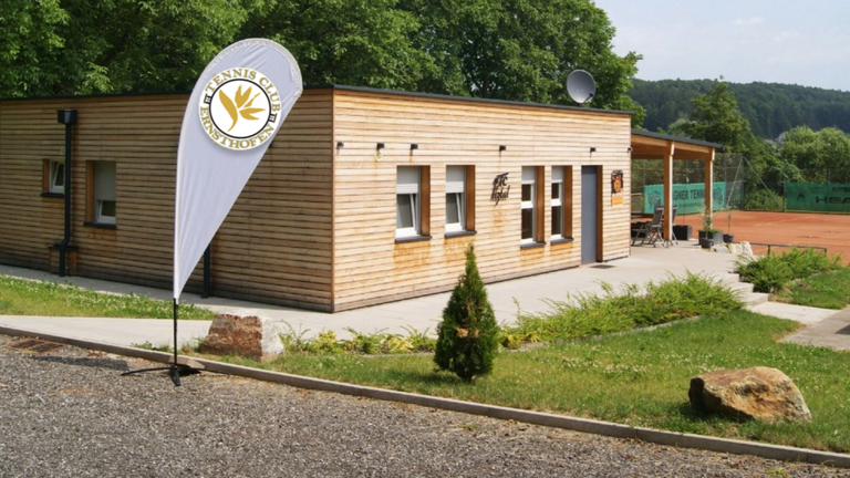 Neubau des Vereinsheimes vom Tennis-Club Ernsthofen e.V.