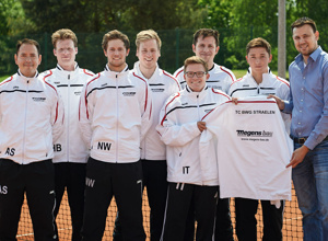 Ballmaschine für die Tennisjugend