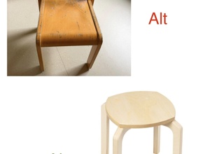 Neue Betten und Hocker für die Kuratie-Kinder!