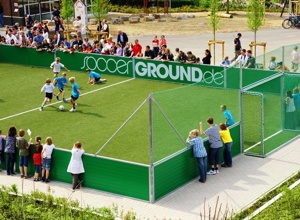 SoccerGround Minispielfeld - für Groß und Klein