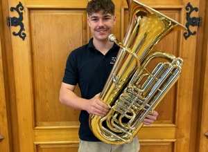 Neue Tuba  für die Stadtkapelle Munderkingen