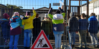 Spielgeräte für den Pausenhof der Höpfinger Schule