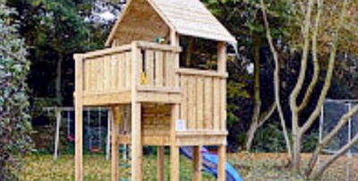 Wir bauen einen neuen Kletterturm für die Kleinsten