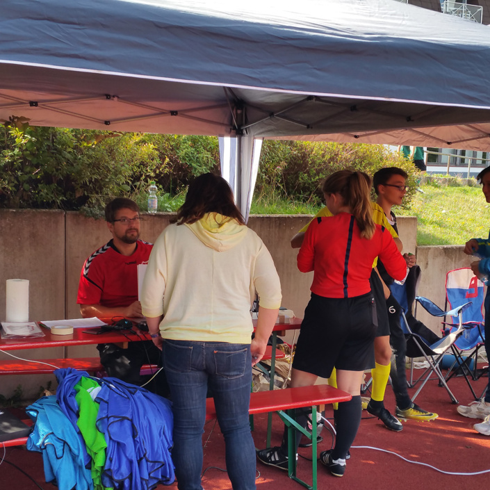 Wettkampfbüro für die Sportjugend in Adendorf