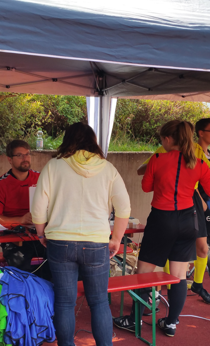 Wettkampfbüro für die Sportjugend in Adendorf