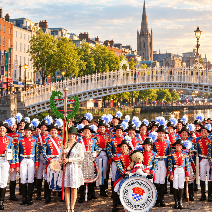 Unsere Instrumente fliegen mit nach Dublin!