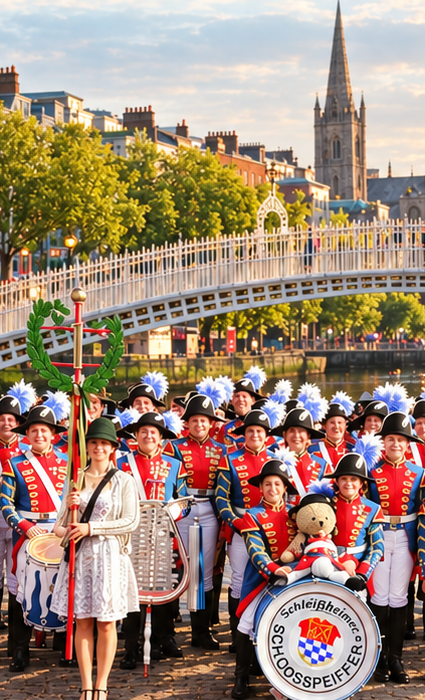 Unsere Instrumente fliegen mit nach Dublin!