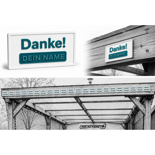 Dankes-Plakette